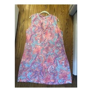 Linen Lilly Pulitzer Shift Dress